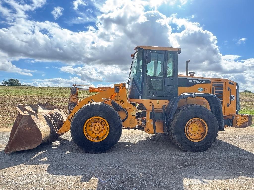 Hyundai HL 740-9 A Naudoti ratiniai krautuvai