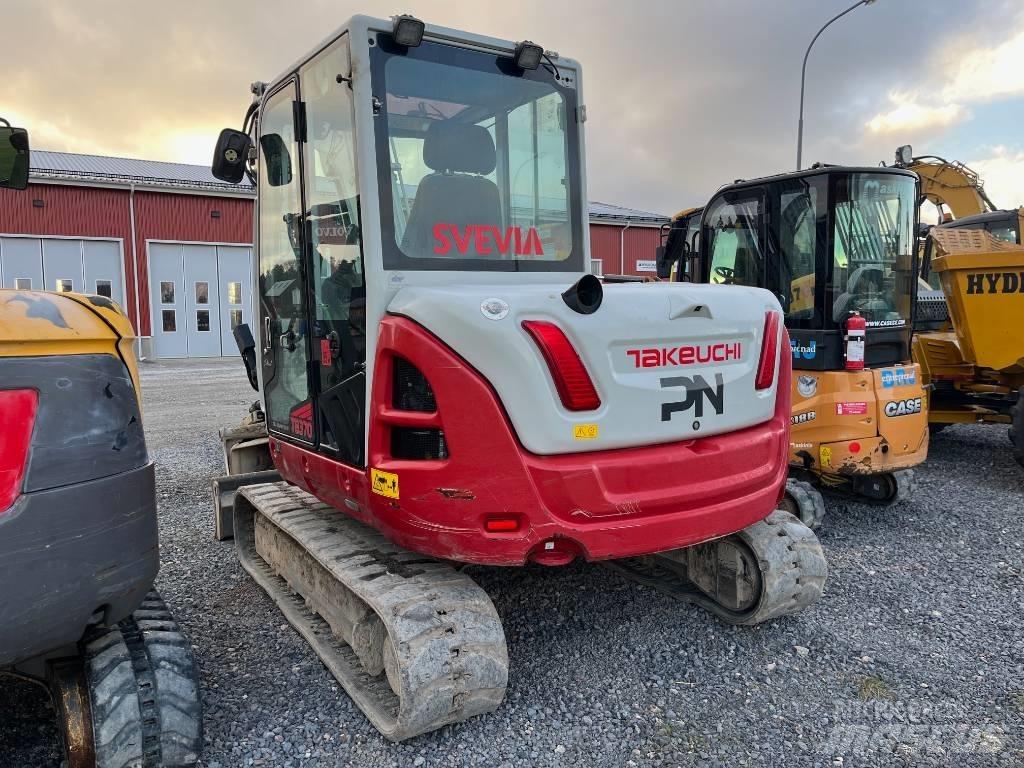 Takeuchi TB 370 Vidutinės galios ekskavatoriai 7-12 t