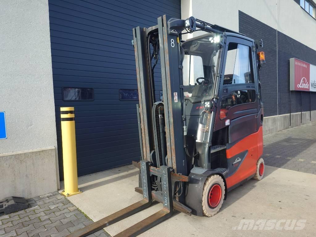 Linde E30/600HL/387 Elektriniai šakiniai krautuvai
