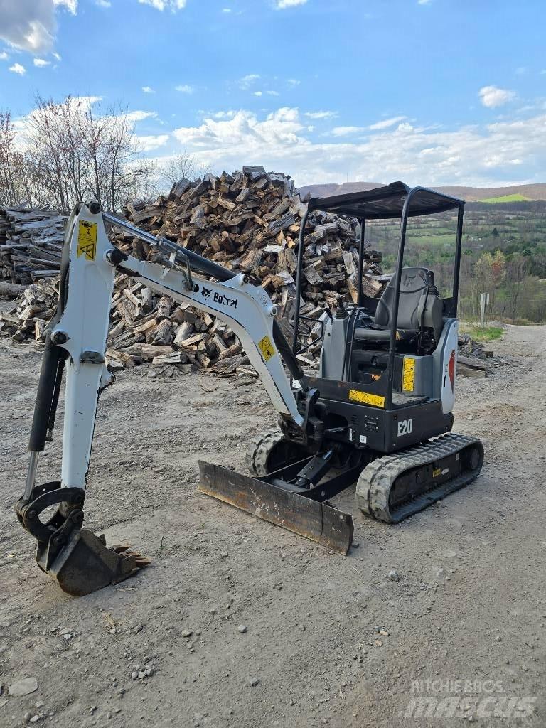 Bobcat E 20 Mini ekskavatoriai < 7 t