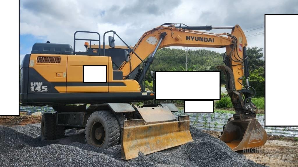 Hyundai HW 145 Ratiniai ekskavatoriai