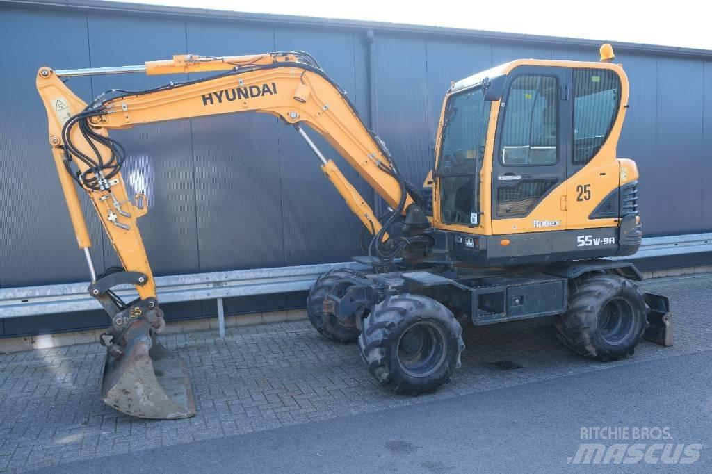  Robex 55W-9A Ratiniai ekskavatoriai