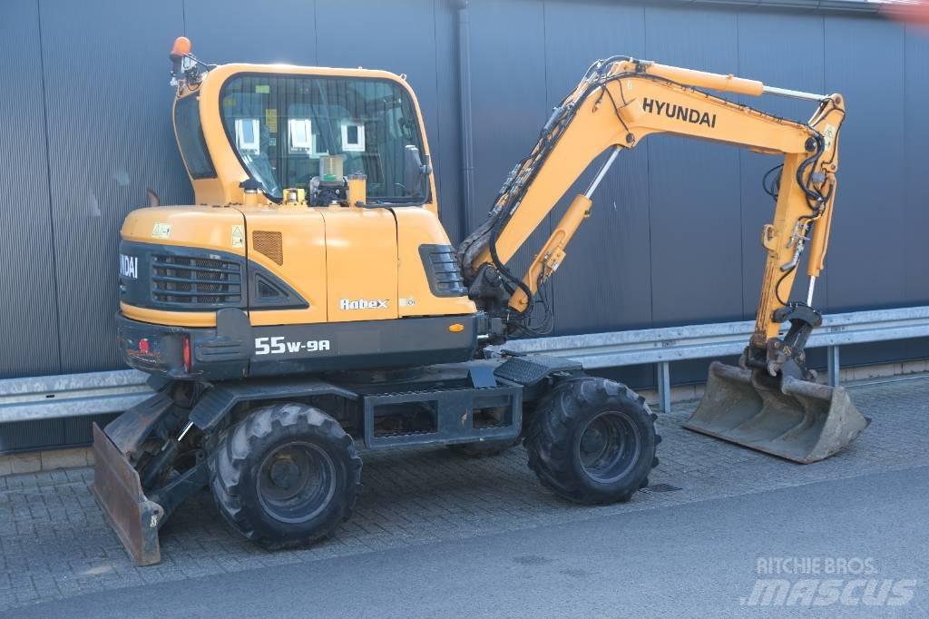  Robex 55W-9A Ratiniai ekskavatoriai