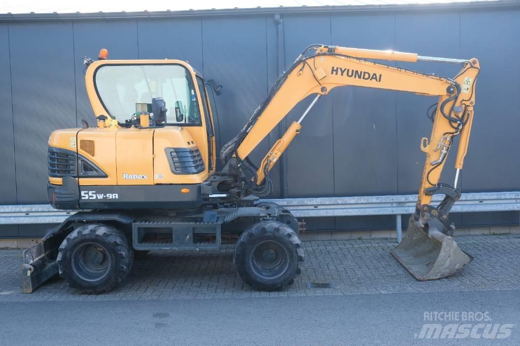  Robex 55W-9A Ratiniai ekskavatoriai