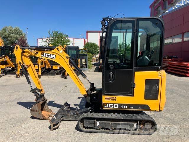 JCB 19 C-1 Mini ekskavatoriai < 7 t