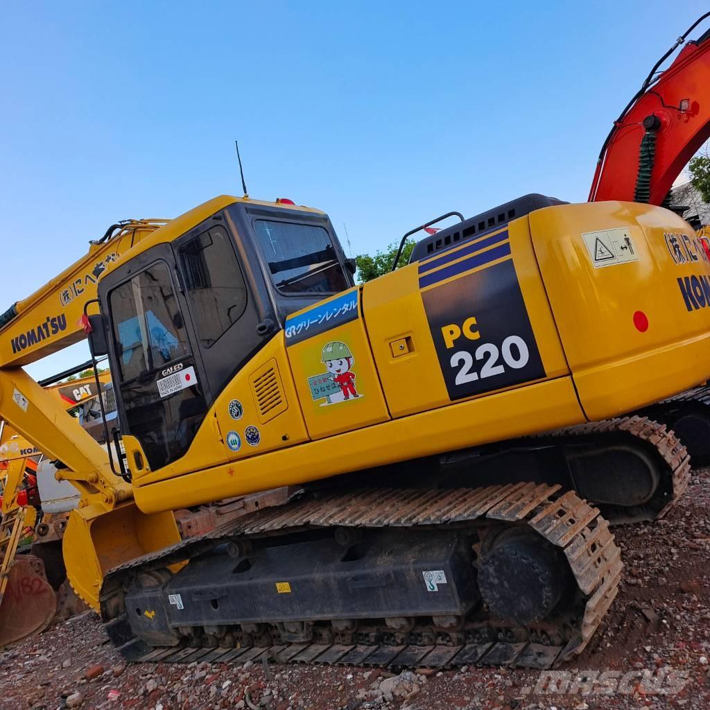Komatsu PC 220LC Vikšriniai ekskavatoriai