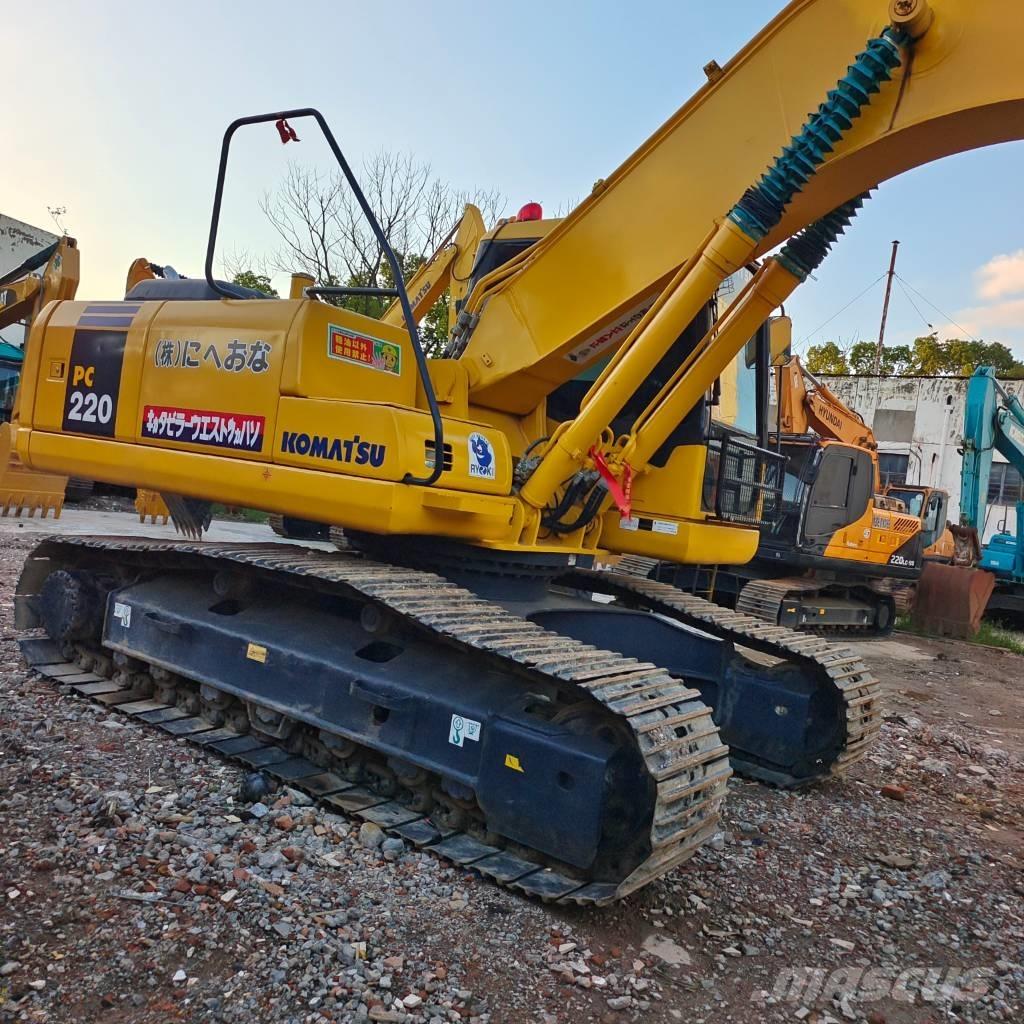 Komatsu PC 220LC Vikšriniai ekskavatoriai