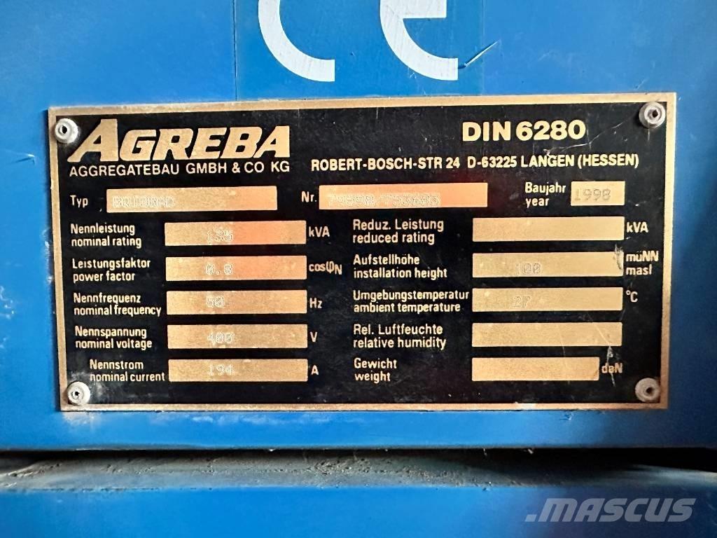 Cummins Agreba Dyzeliniai generatoriai