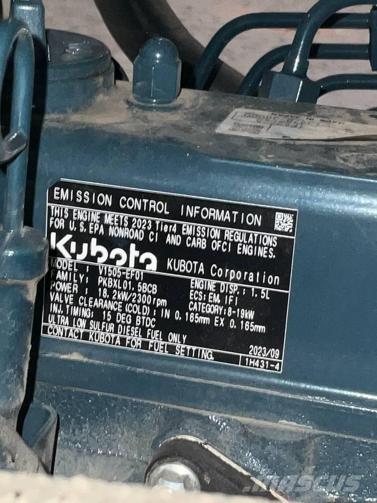 Kubota RT 220-2 A Naudoti ratiniai krautuvai