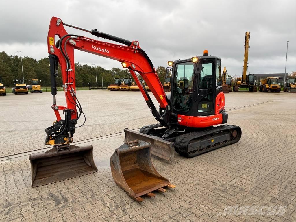 Kubota U55-4 Mini ekskavatoriai < 7 t