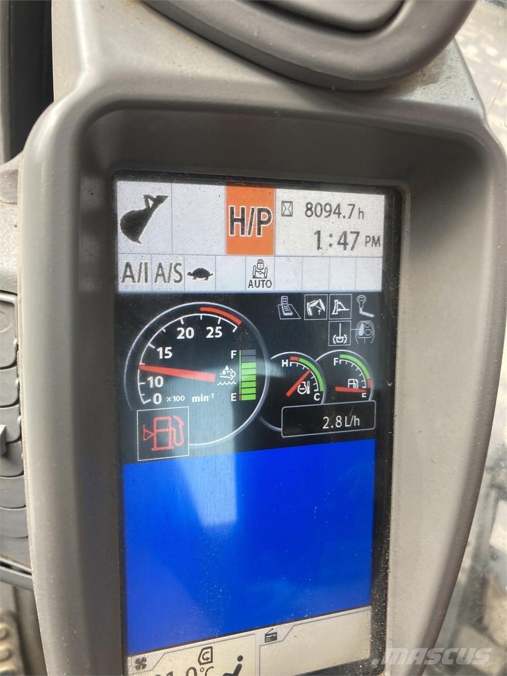 Hitachi ZX 145 W-6 Ratiniai ekskavatoriai