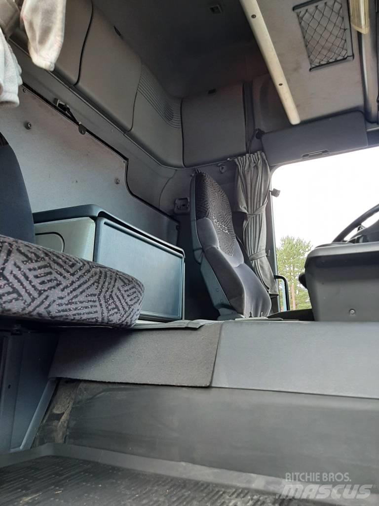 Scania R 124 Sunkvežimiai su keliamuoju kabliu