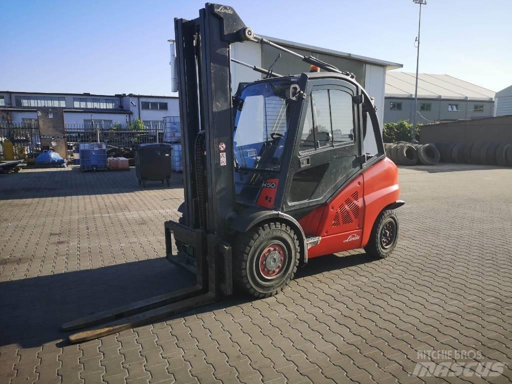 Linde Linde H50T-01 Dyzeliniai krautuvai