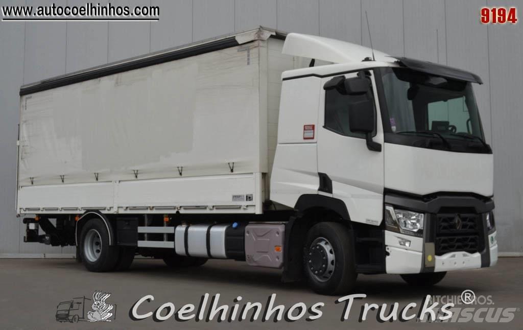 Renault T 380 Priekabos su tentu