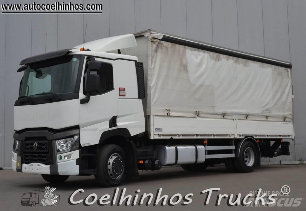 Renault T 380 Priekabos su tentu
