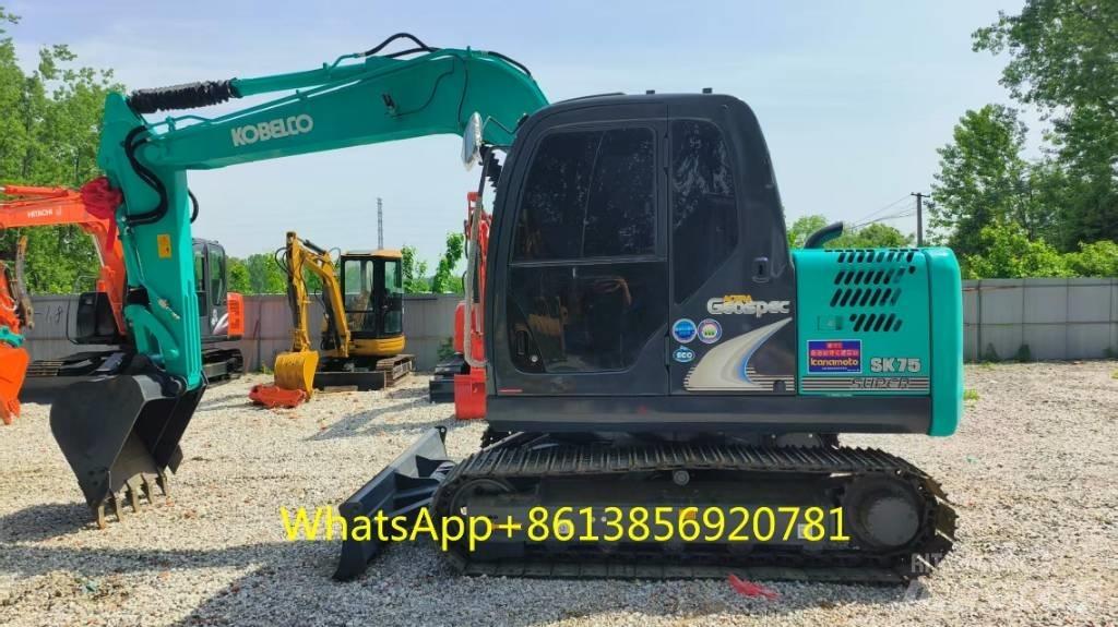Kobelco SK 75 Vikšriniai ekskavatoriai