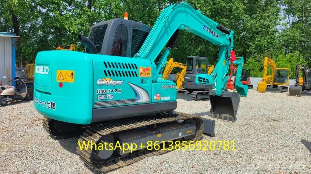 Kobelco SK 75 Vikšriniai ekskavatoriai