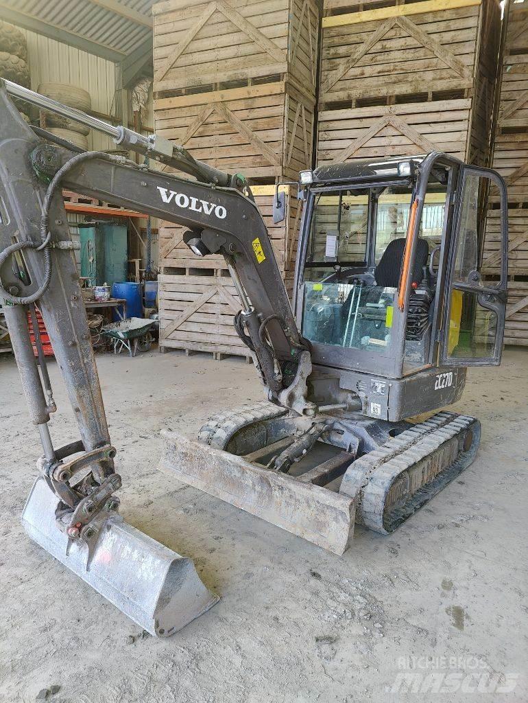 Volvo EC 27 D Mini ekskavatoriai < 7 t