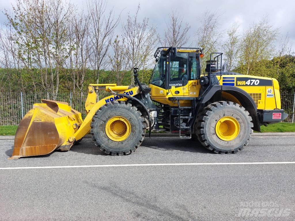 Komatsu WA470-8 Naudoti ratiniai krautuvai