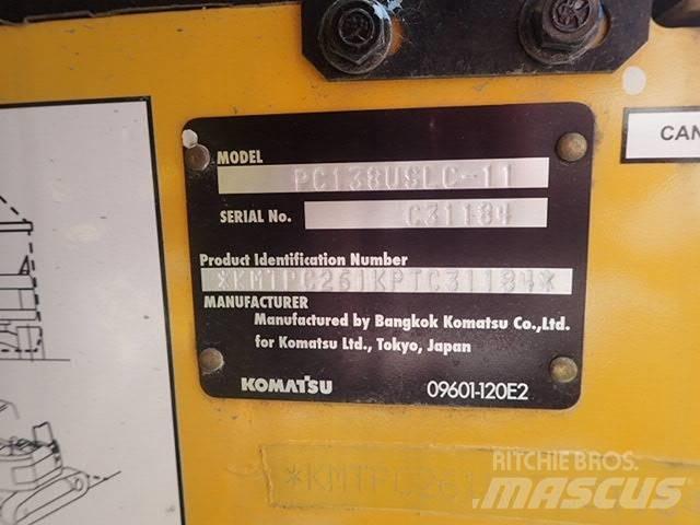 Komatsu PC138USLC-11 Vikšriniai ekskavatoriai