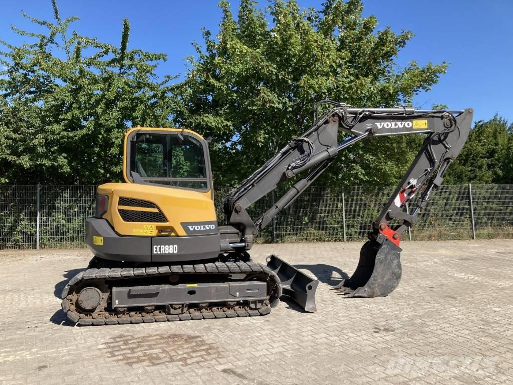 Volvo ECR 88 D Vidutinės galios ekskavatoriai 7-12 t