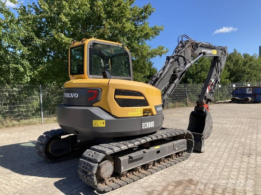 Volvo ECR 88 D Vidutinės galios ekskavatoriai 7-12 t