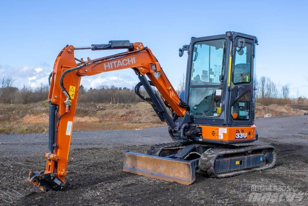 Hitachi ZX33U-6 Mini ekskavatoriai < 7 t