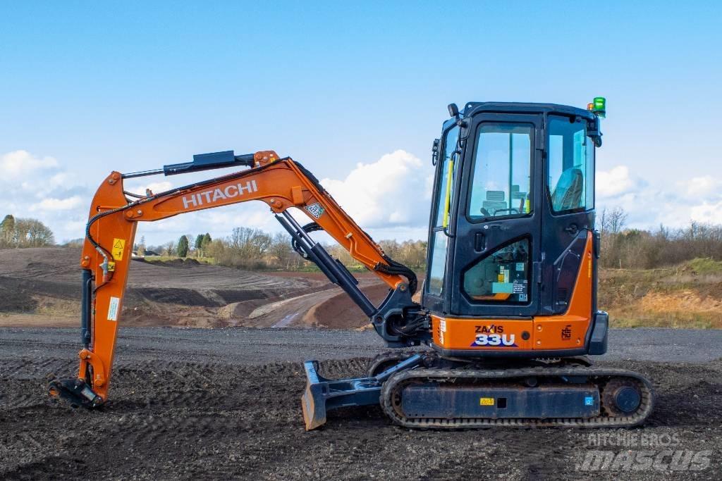 Hitachi ZX33U-6 Mini ekskavatoriai < 7 t