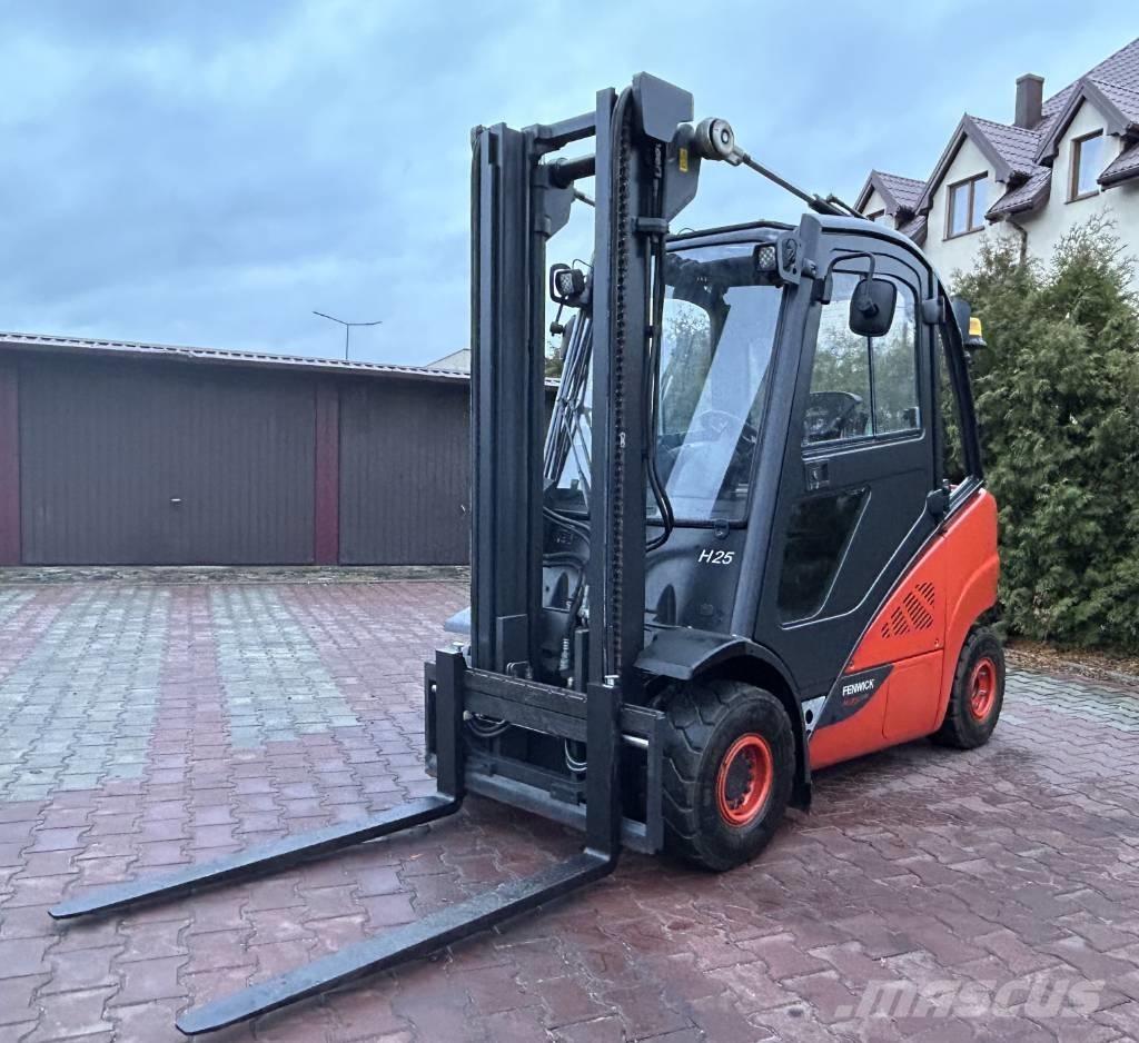 Linde H25T-02 LPG (dujiniai) krautuvai