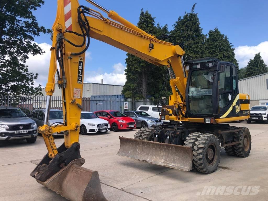 JCB JS145W Ratiniai ekskavatoriai