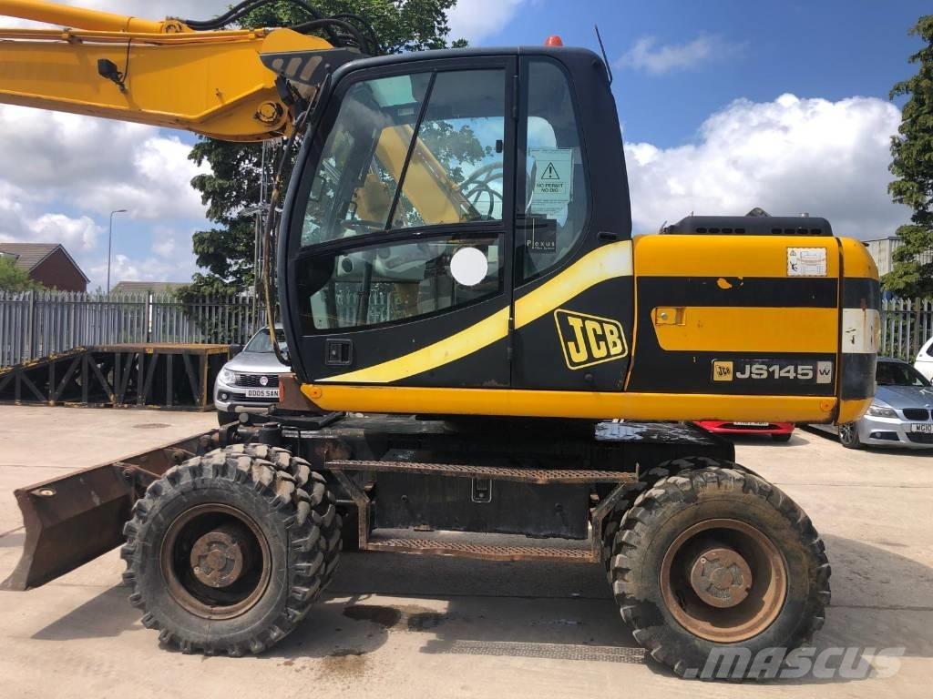 JCB JS145W Ratiniai ekskavatoriai