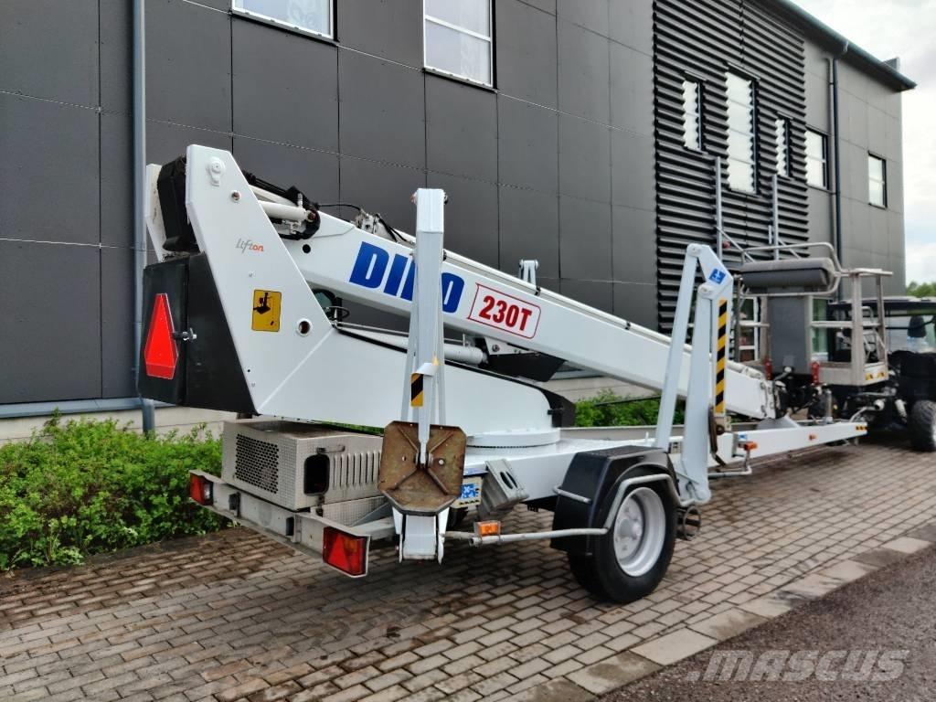 Dino 230 T Skylift Ant priekabų montuojamos kėlimo platformos