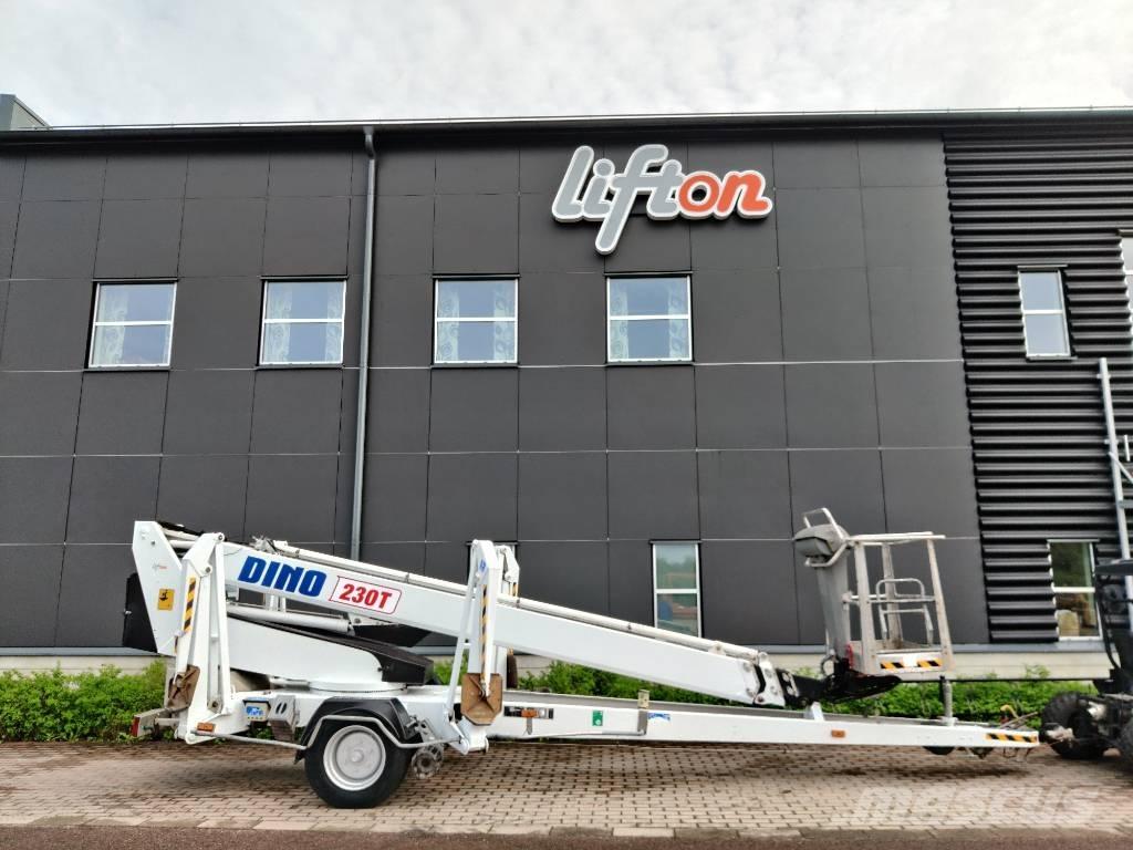 Dino 230 T Skylift Ant priekabų montuojamos kėlimo platformos