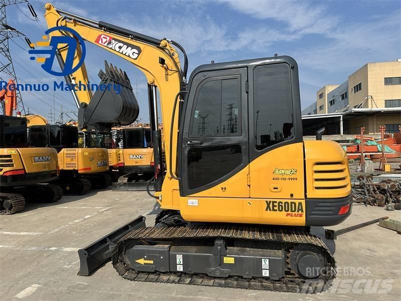 XCMG XE 60 DA Mini ekskavatoriai < 7 t