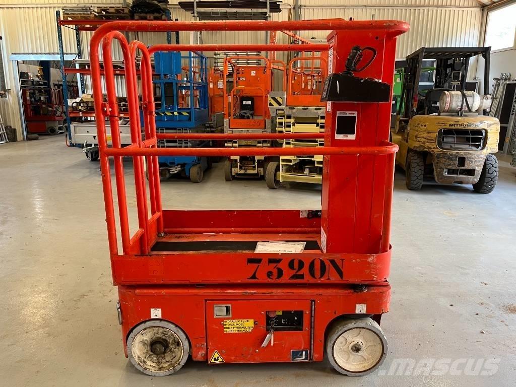 Snorkel TM 12 Vertikalūs stiebiniai keltuvai