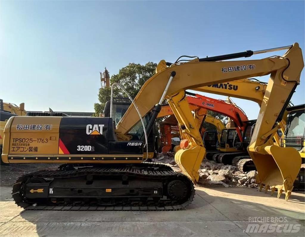 CAT 320 D 2 Vikšriniai ekskavatoriai