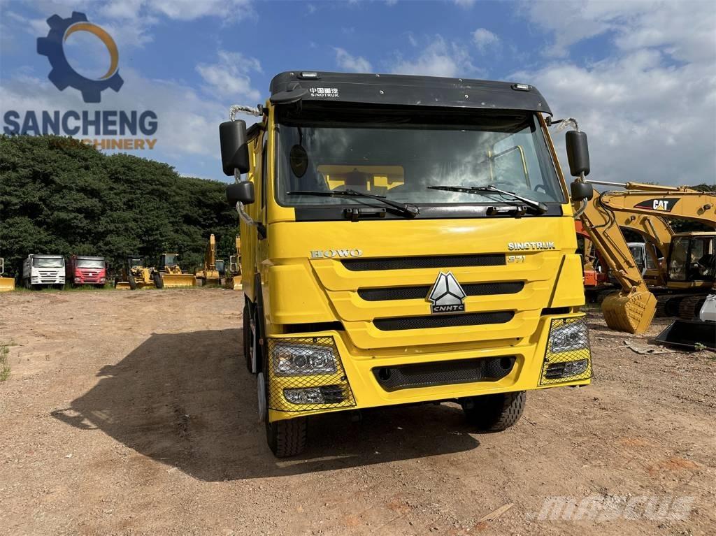 Howo 371hp tipper Savivarčių priekabų vilkikai