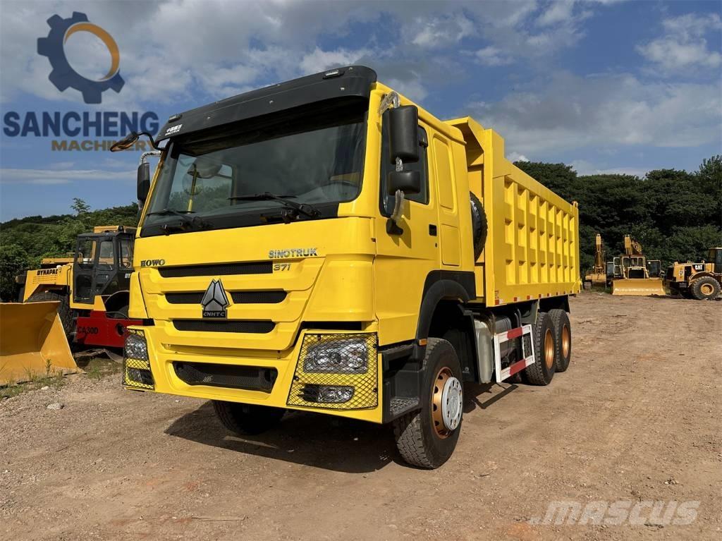 Howo 371hp tipper Savivarčių priekabų vilkikai