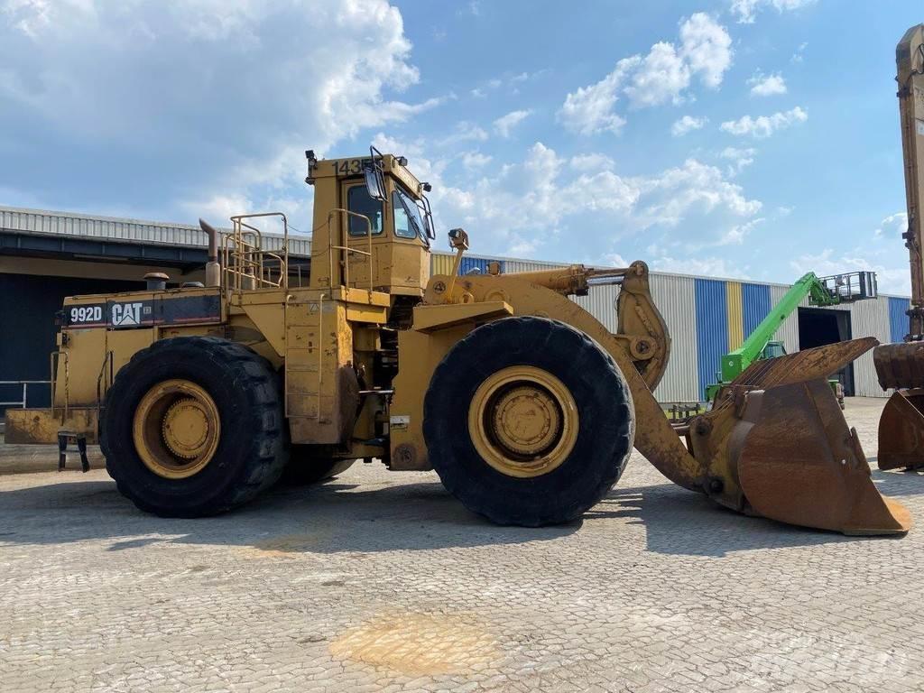 CAT 992 D NVT Naudoti ratiniai krautuvai
