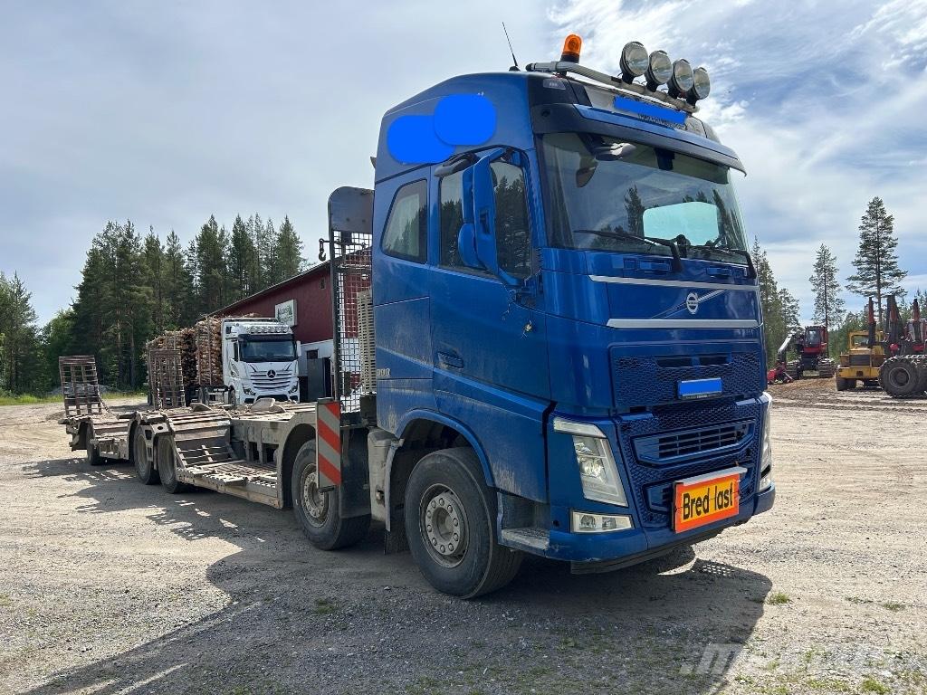 Volvo FH 500 Miško mašinų transportavimo sunkvežimiai