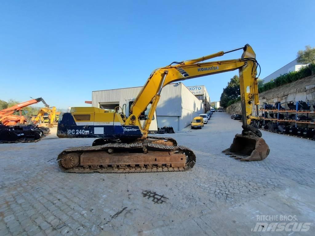 Komatsu PC240NLC-5K Vikšriniai ekskavatoriai
