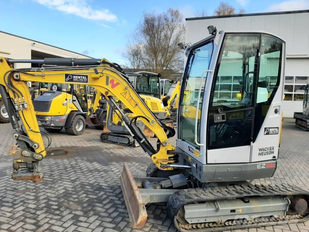 Wacker Neuson EZ26 Vikšriniai ekskavatoriai