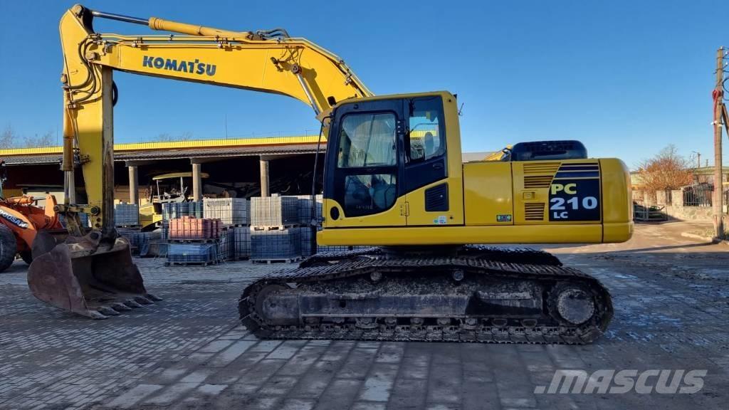 Komatsu PC 210 LC Vikšriniai ekskavatoriai