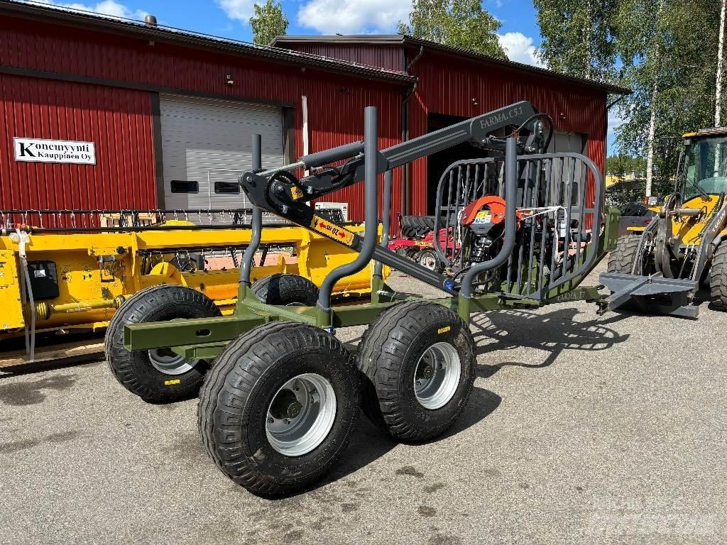 Farma T7 ja C 5.1D Miškovežių priekabos