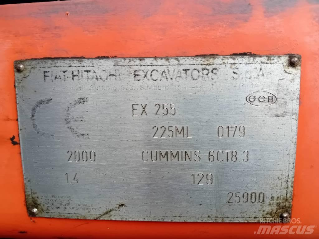 Fiat-Hitachi EX 255 Vikšriniai ekskavatoriai