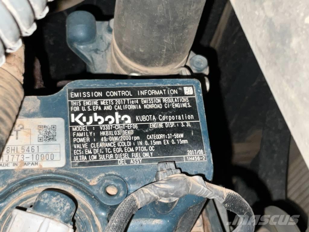 Kubota KX 080-4 A Vidutinės galios ekskavatoriai 7-12 t