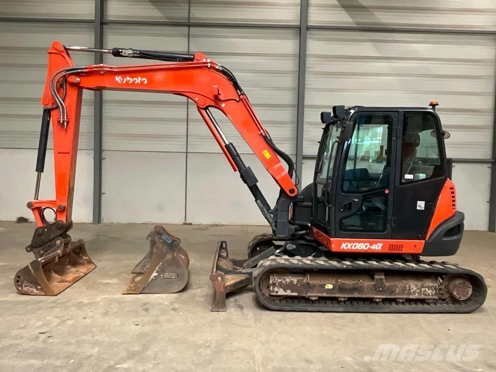 Kubota KX 080-4 A Vidutinės galios ekskavatoriai 7-12 t
