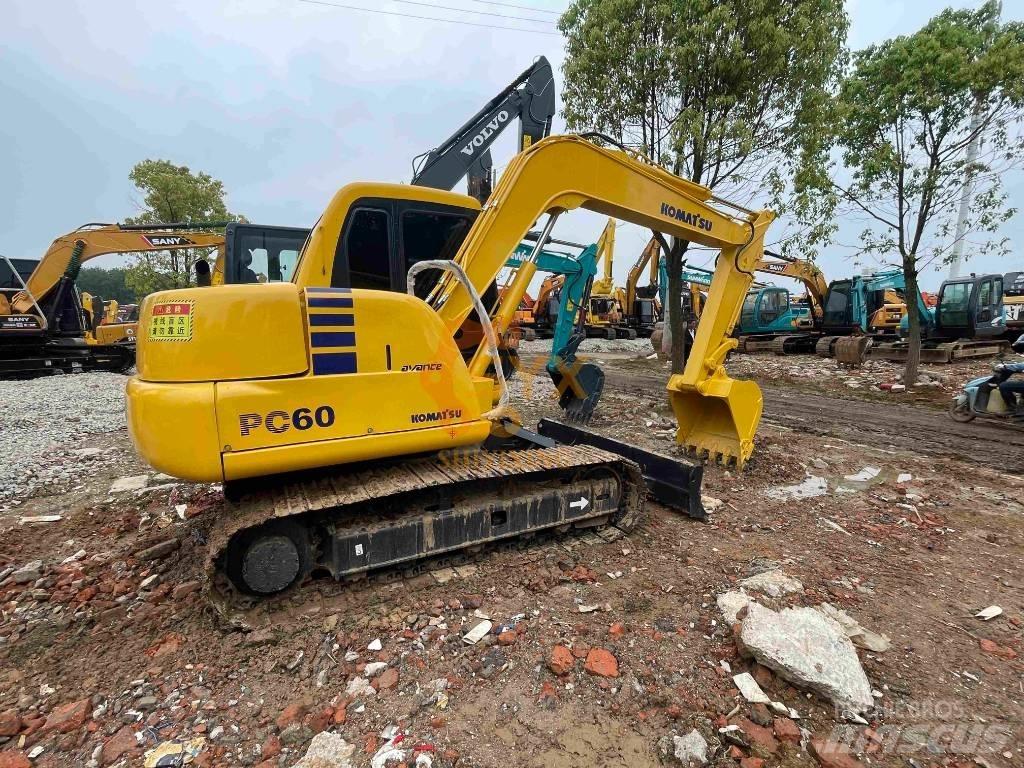 Komatsu PC 60 Mini ekskavatoriai < 7 t