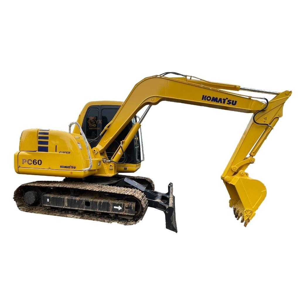 Komatsu PC 60 Mini ekskavatoriai < 7 t