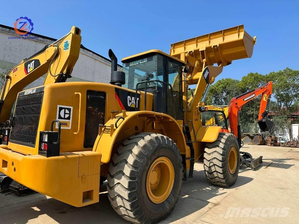 CAT 966 L Naudoti ratiniai krautuvai